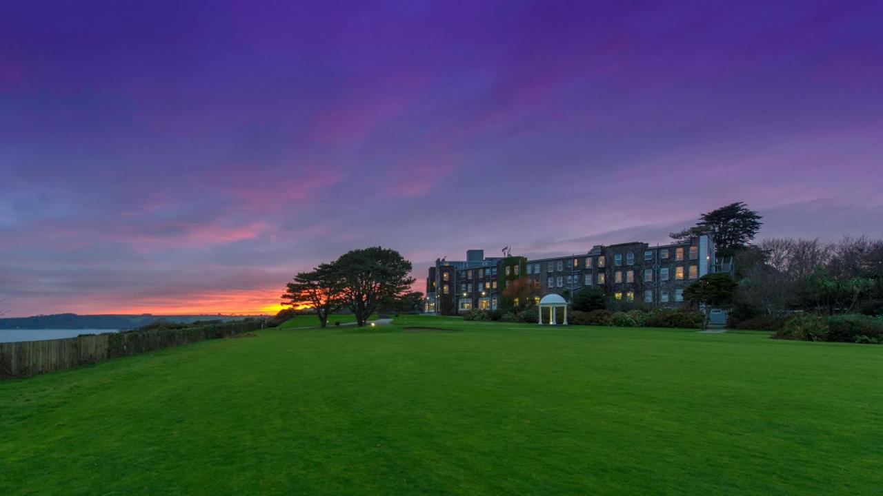 The Carlyon Bay Hotel And Spa St Austell Exterior foto